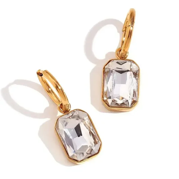 Shiny Gold Earrings