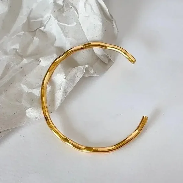 Waves Gold Bracelet