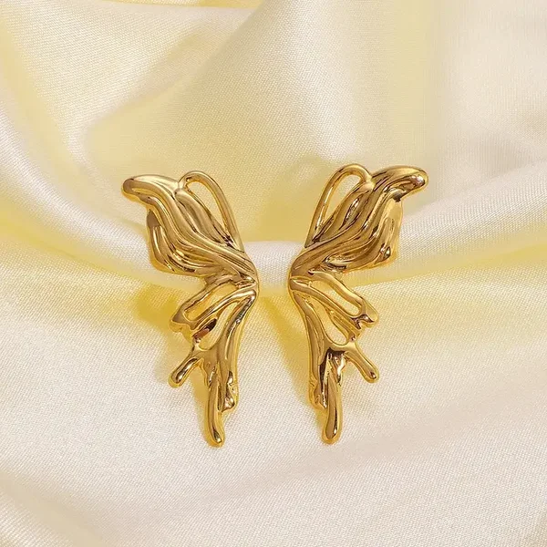 Butterfly Gold Earrings