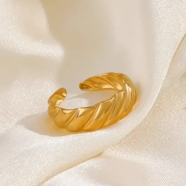 Croissant Gold Ring
