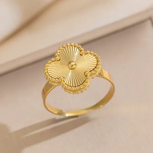 Cross Gold Ring