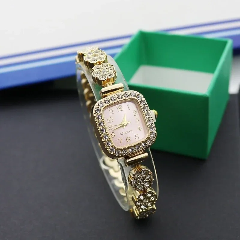 Crystal Royale Gold Watch