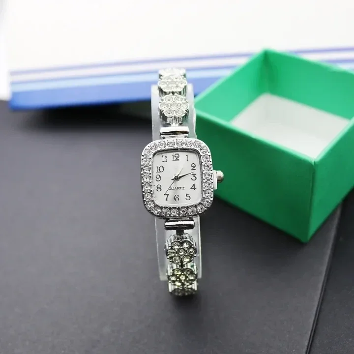 Crystal Royale Silver Watch