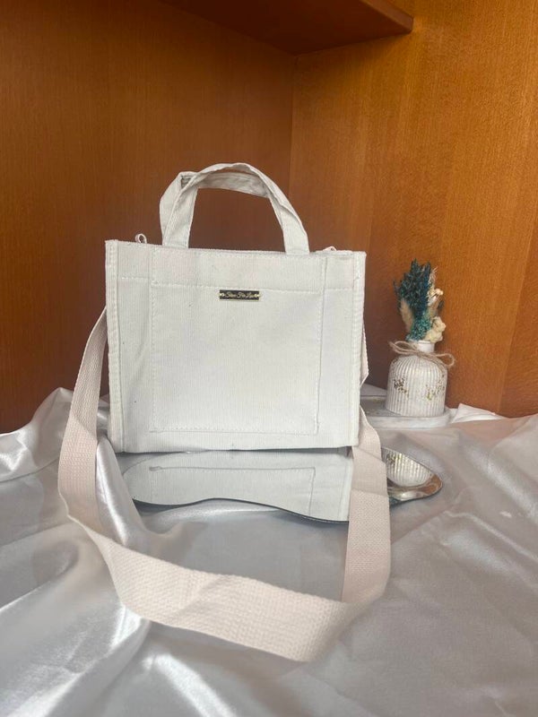 Casual White Shine For Less Bag