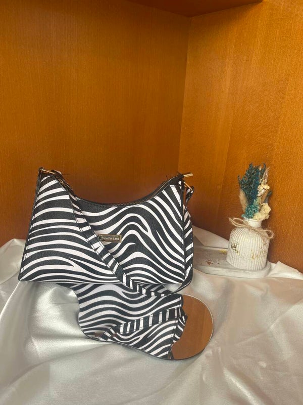 Zebra Print Bag