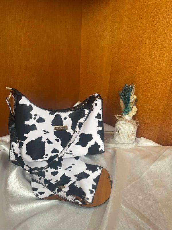 Cow Print Bag