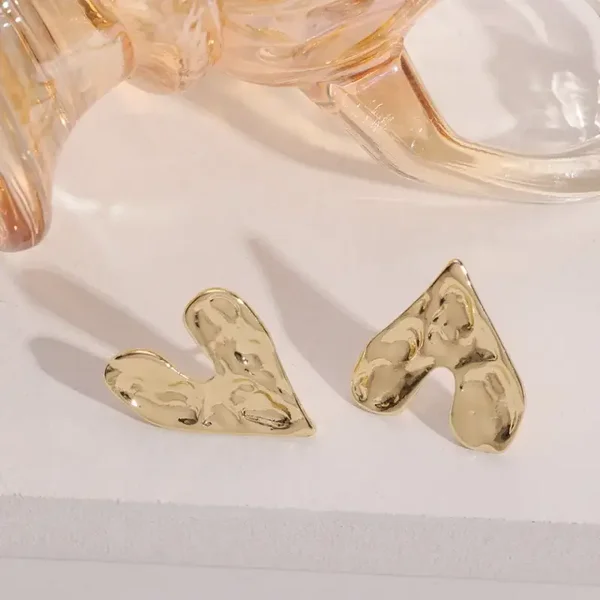 Wild Hearts Gold Earrings