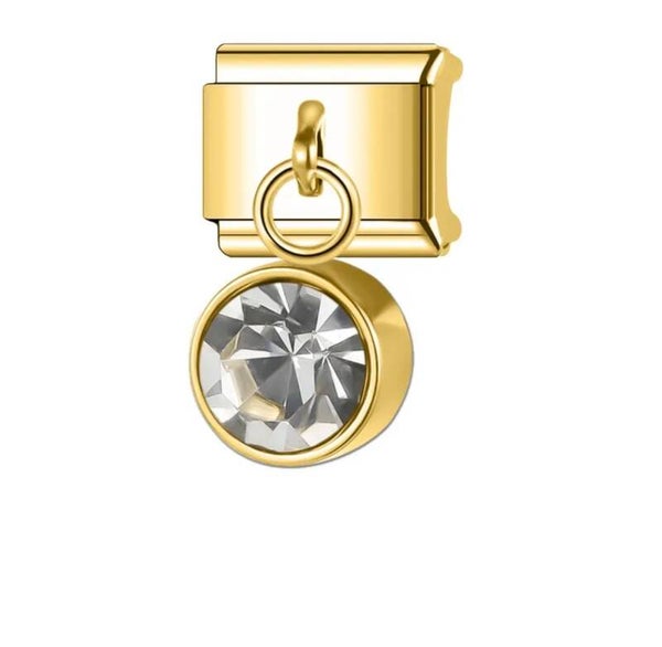 Shiny Ball Gold Charm
