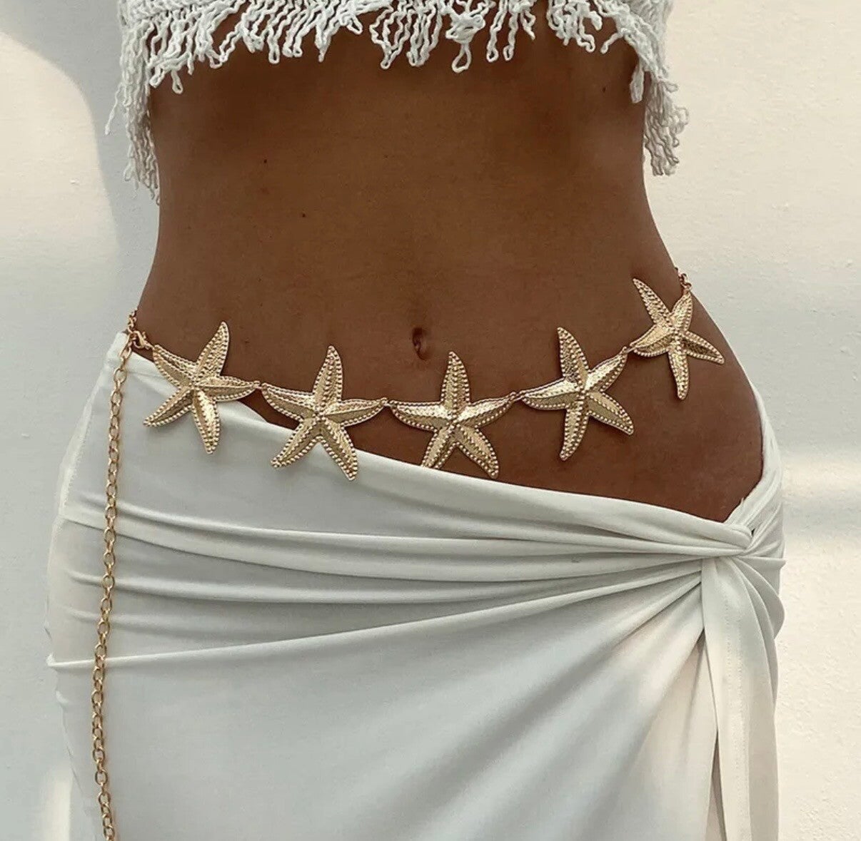 Starfish Gold Belly Chain