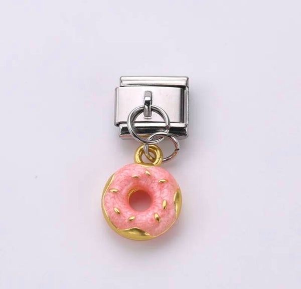 Donut Charm Silver