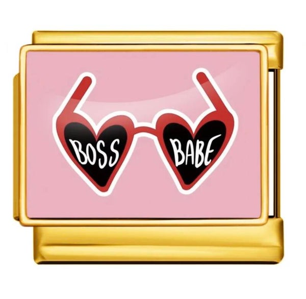 Boss Babe Gold Charm