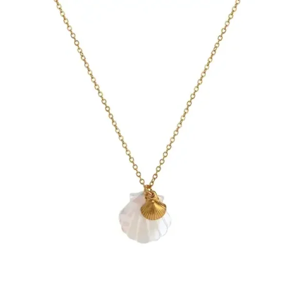 Golden Shell Necklace