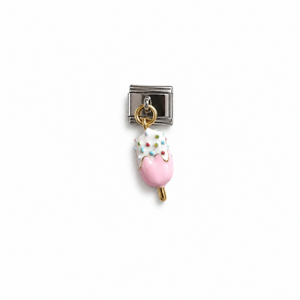 Ice Cream Silver Charm