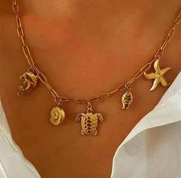 Summer Gold Necklace