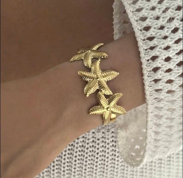 Starfish Gold Bracelet
