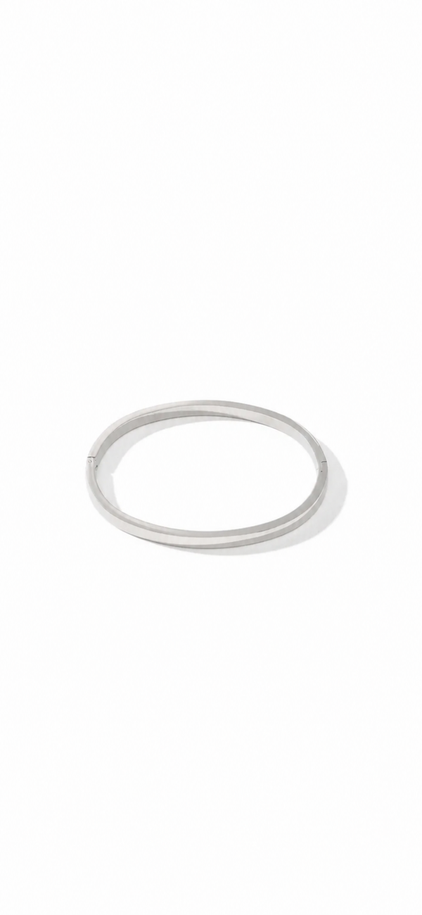 Classic Essence Thin Silver Bracelet