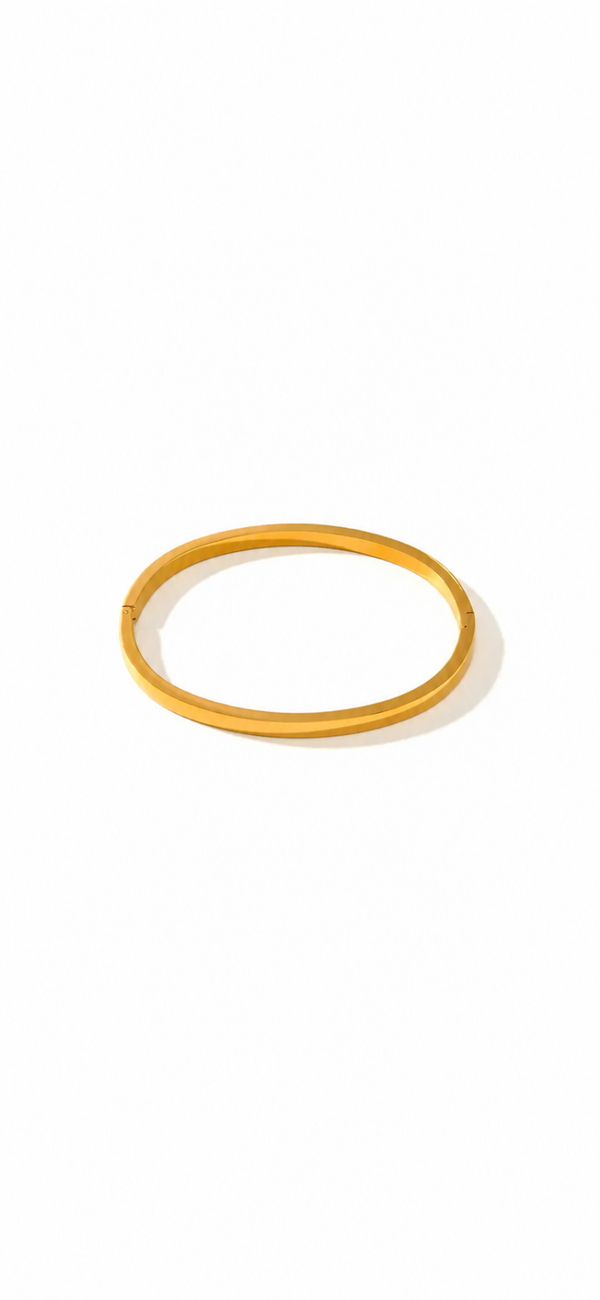 Classic Essence Thin Gold Bracelet
