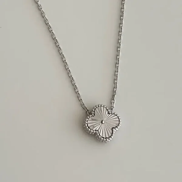 Van Cleef Silver Necklace
