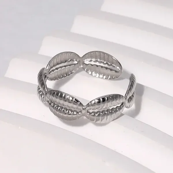 Shellpop Ring Silver