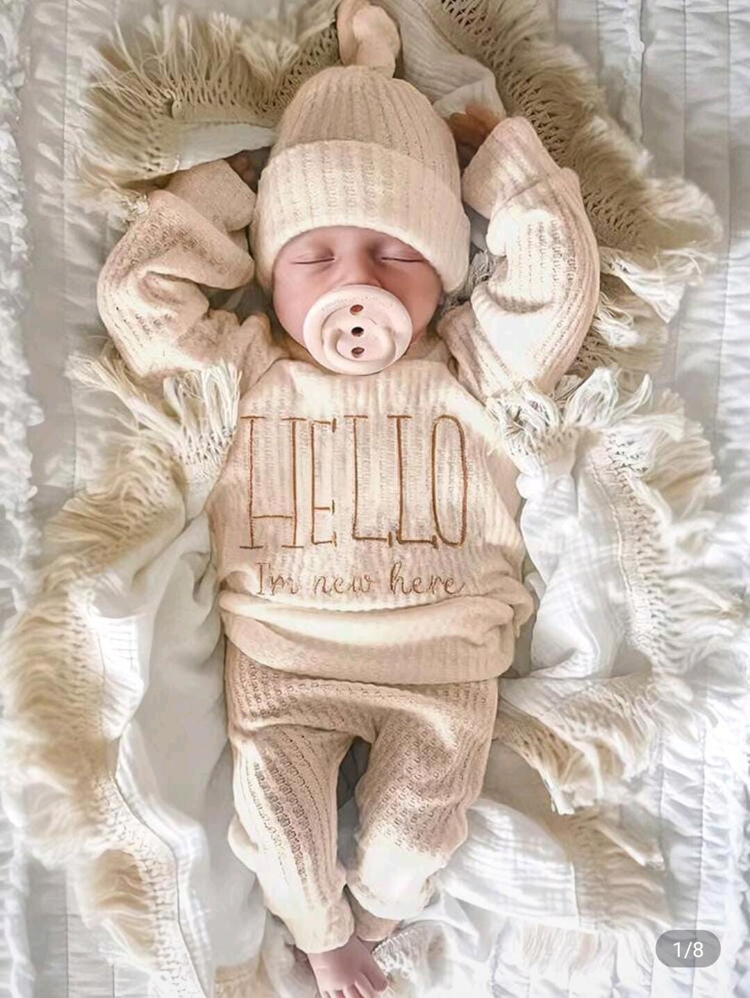 Primer dia niño lana