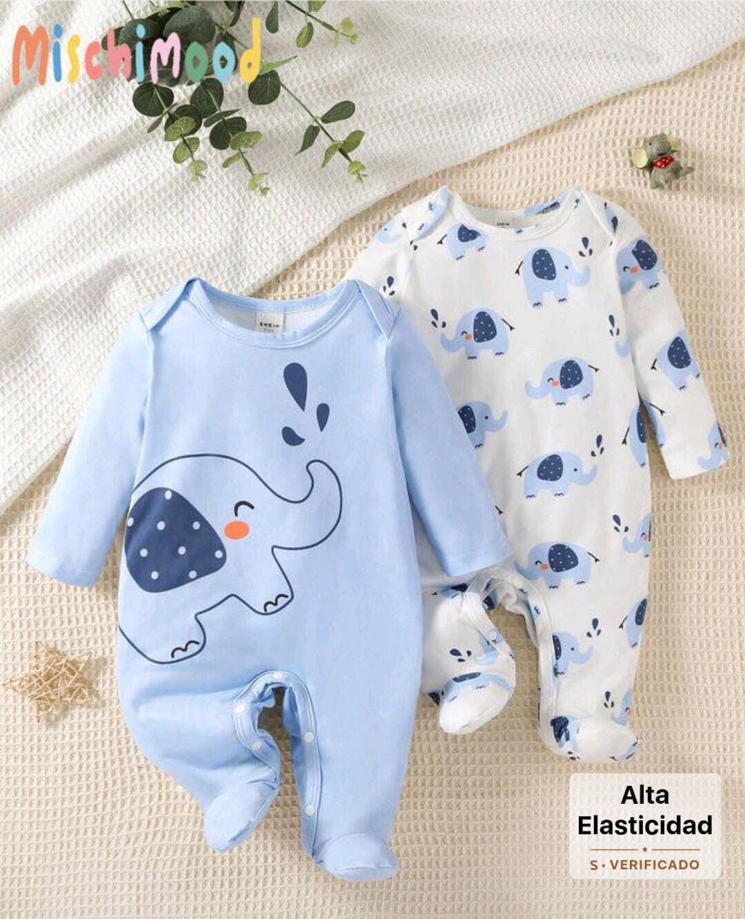 Duo mameluco algodon elefante