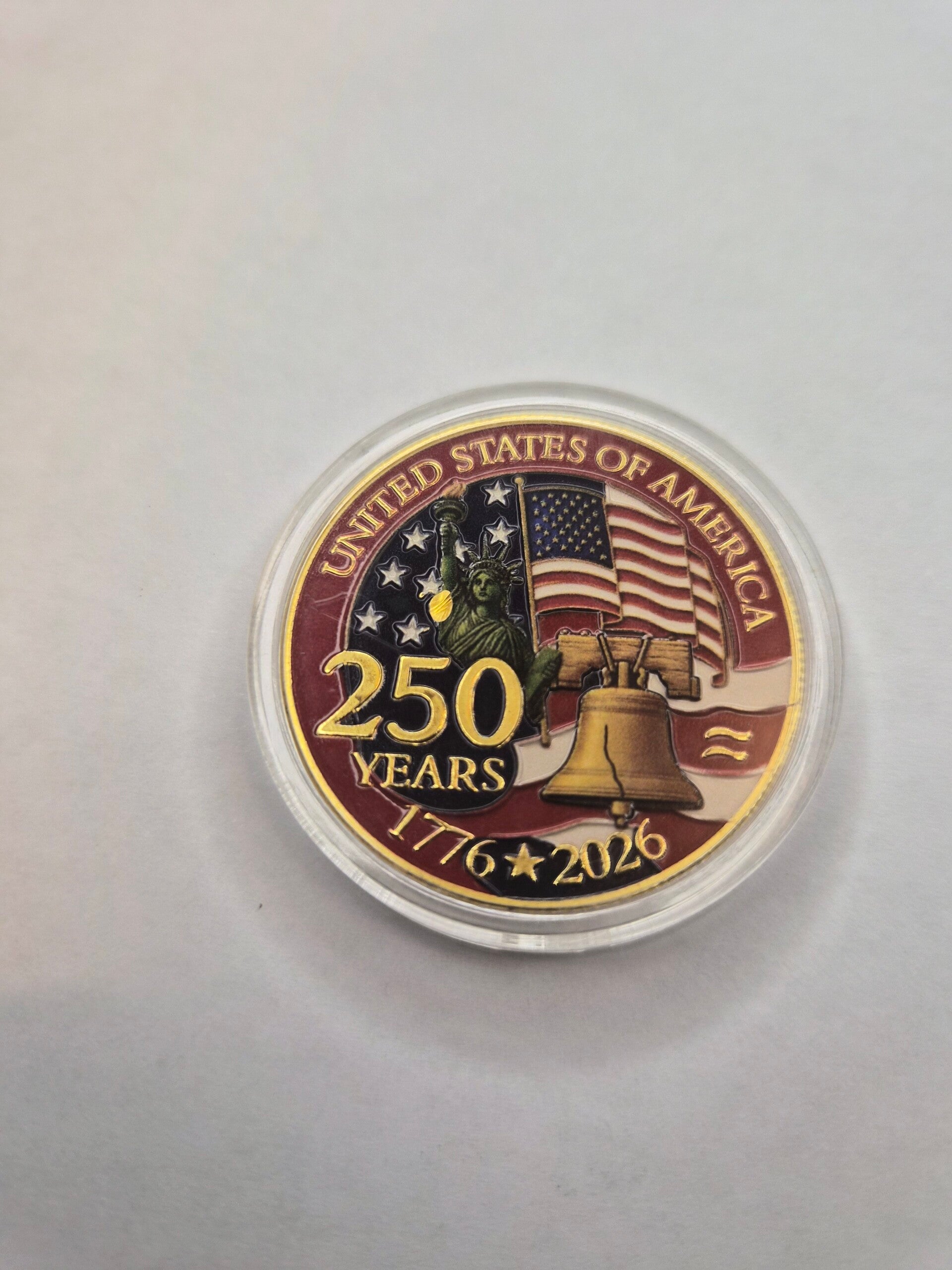 Pièce commémorative 250 ans USA