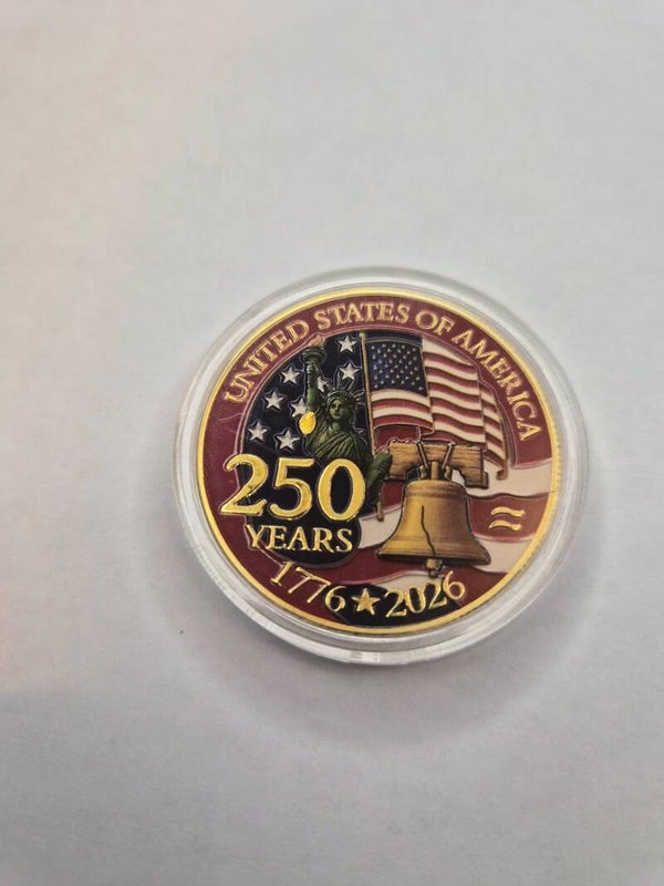 Pièce commémorative 250 ans USA