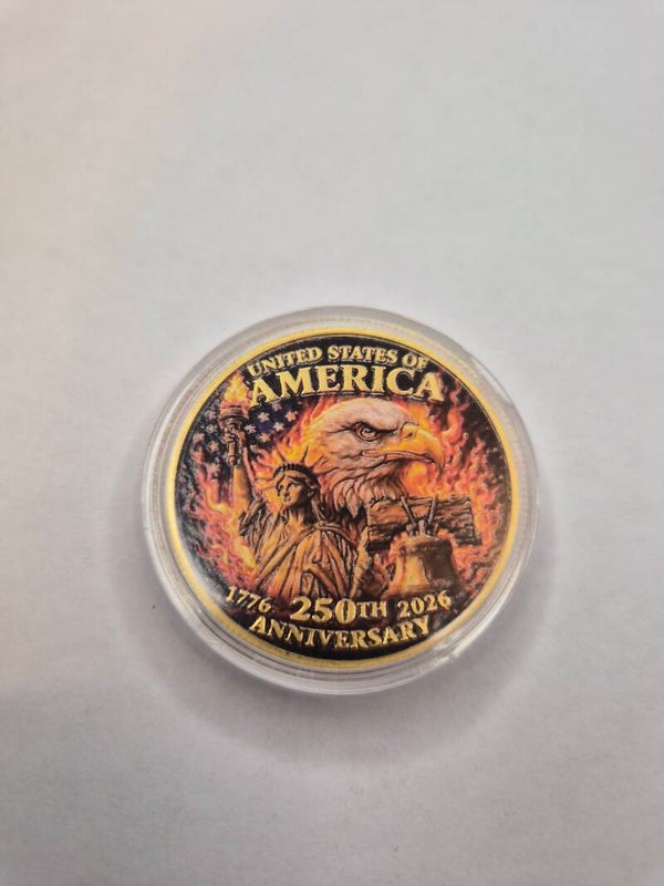 Pièce commémorative 250 ans USA
