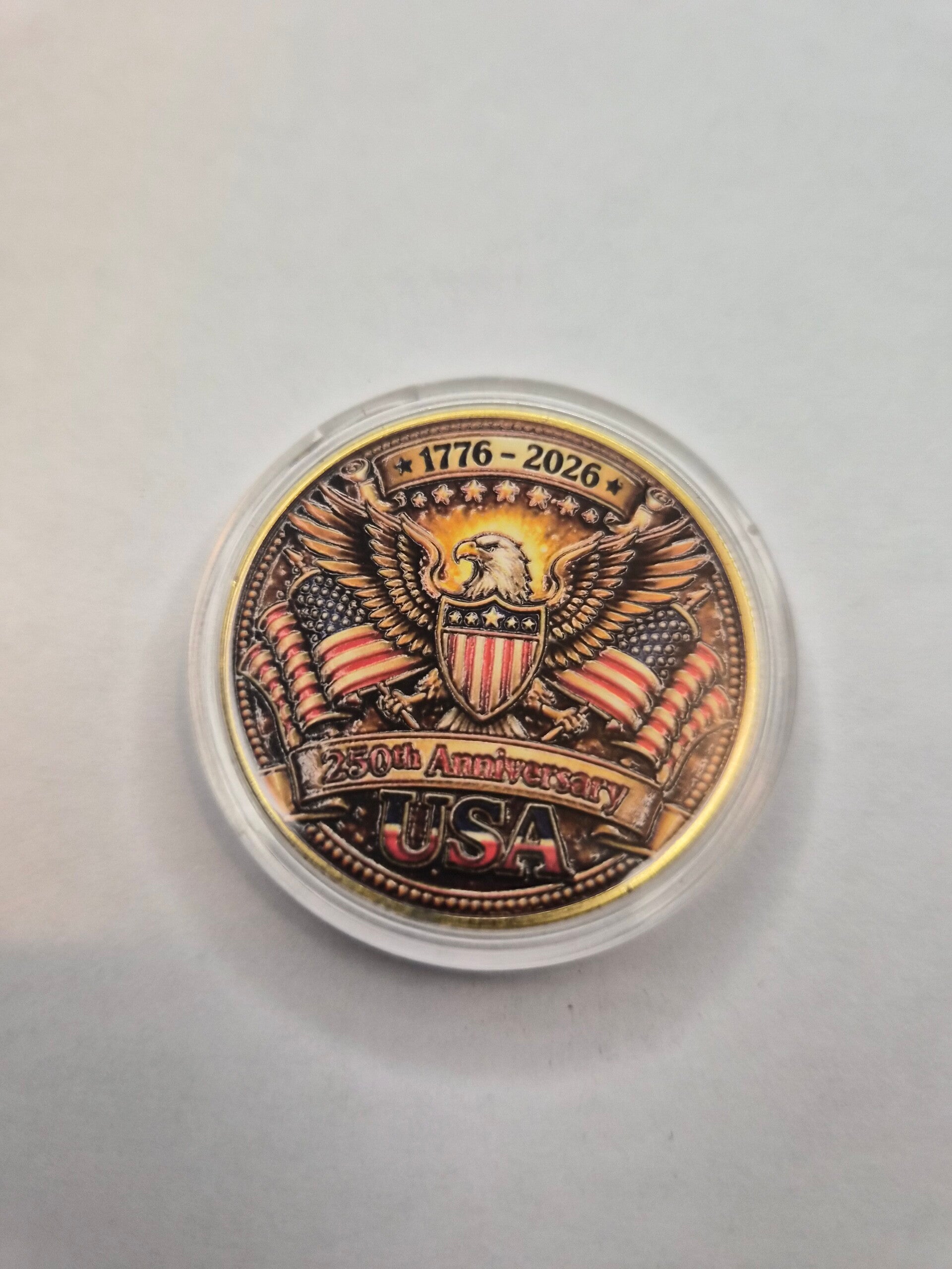 Pièce commémorative 250 ans USA