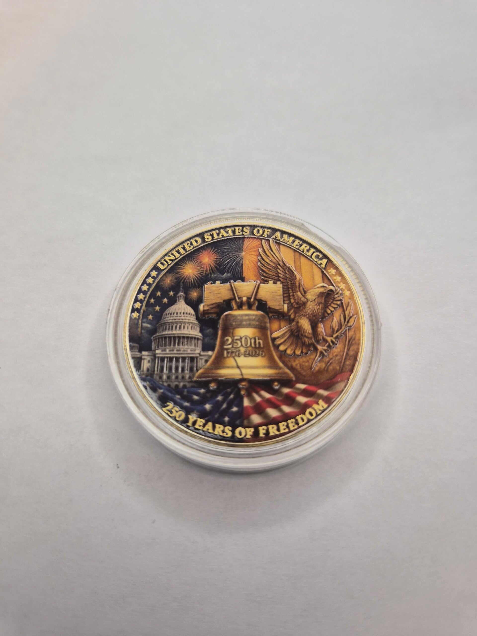 Pièce commémorative 250 ans USA