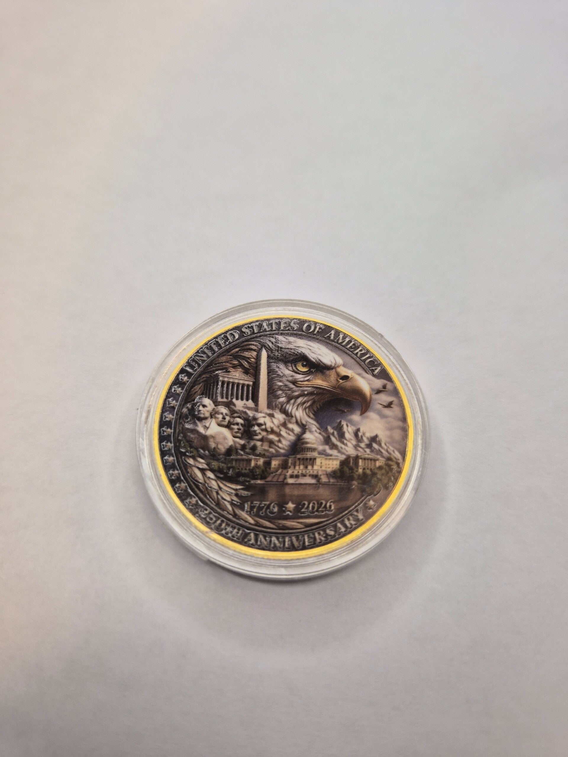 Pièce commémorative 250 ans USA