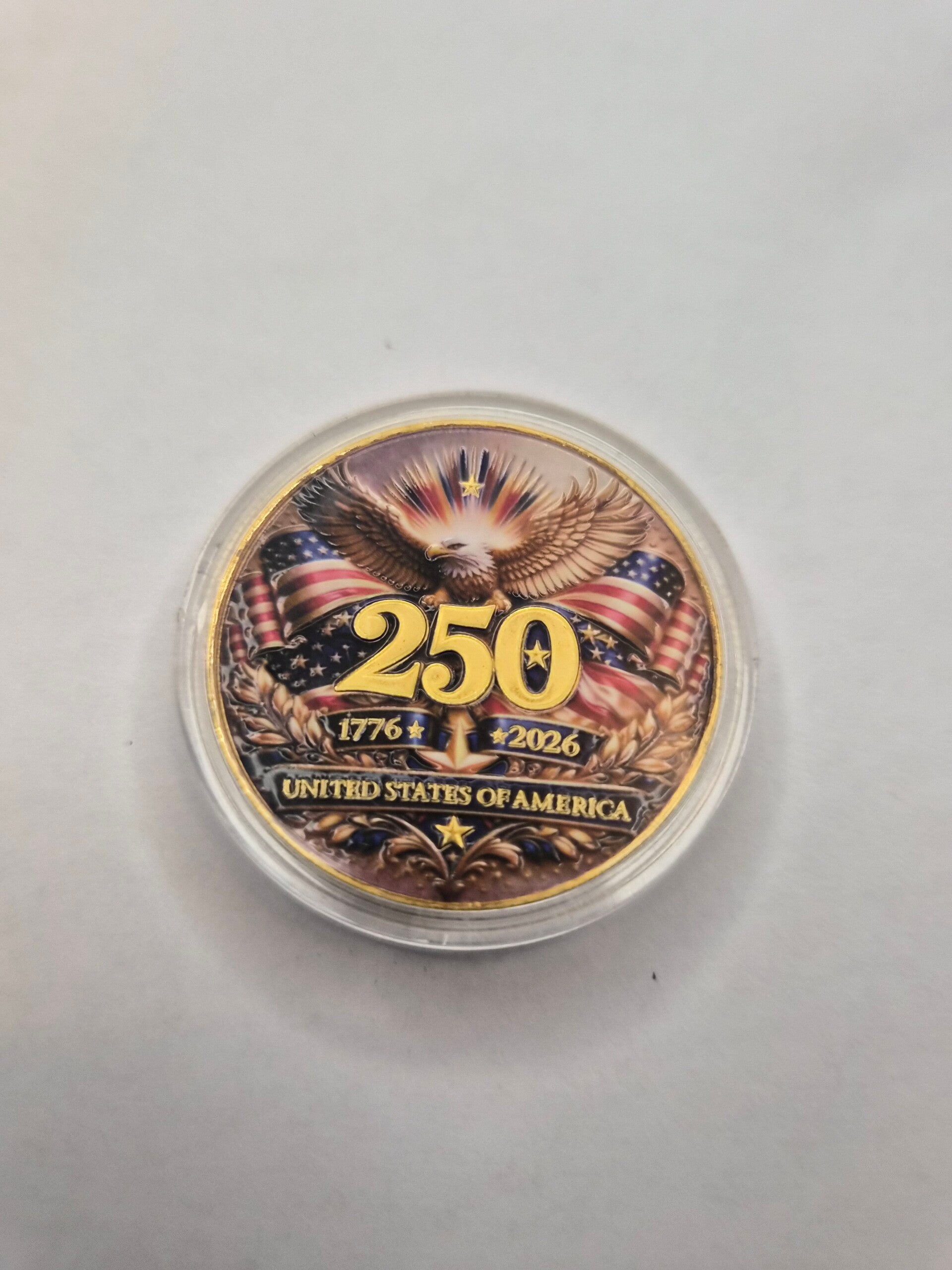 Pièce commémorative 250 ans USA