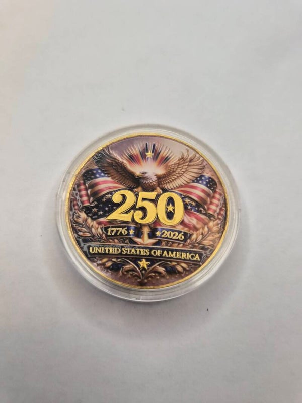 Pièce commémorative 250 ans USA