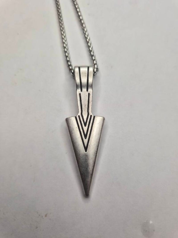 Collier pointe de flèche viking