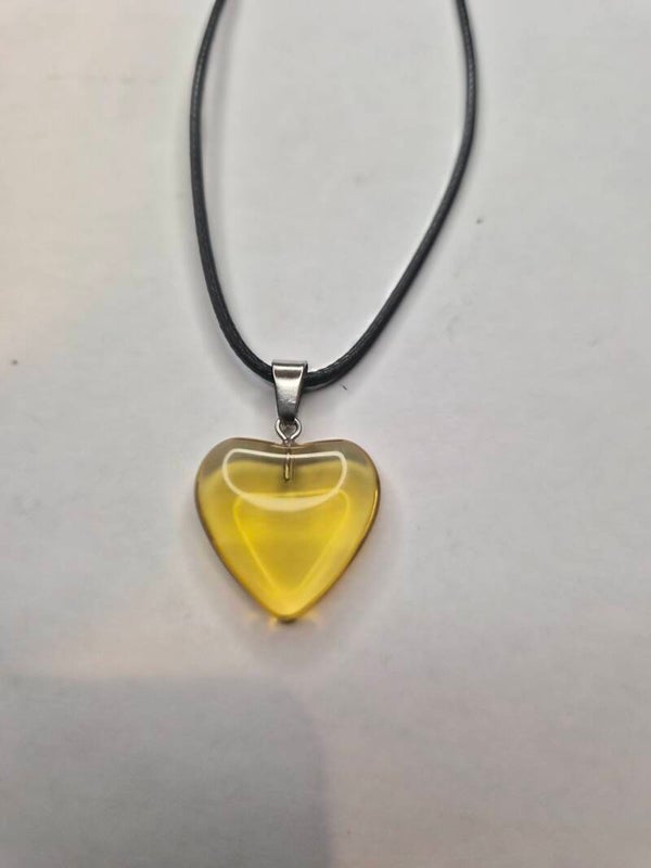 Collier grand coeur