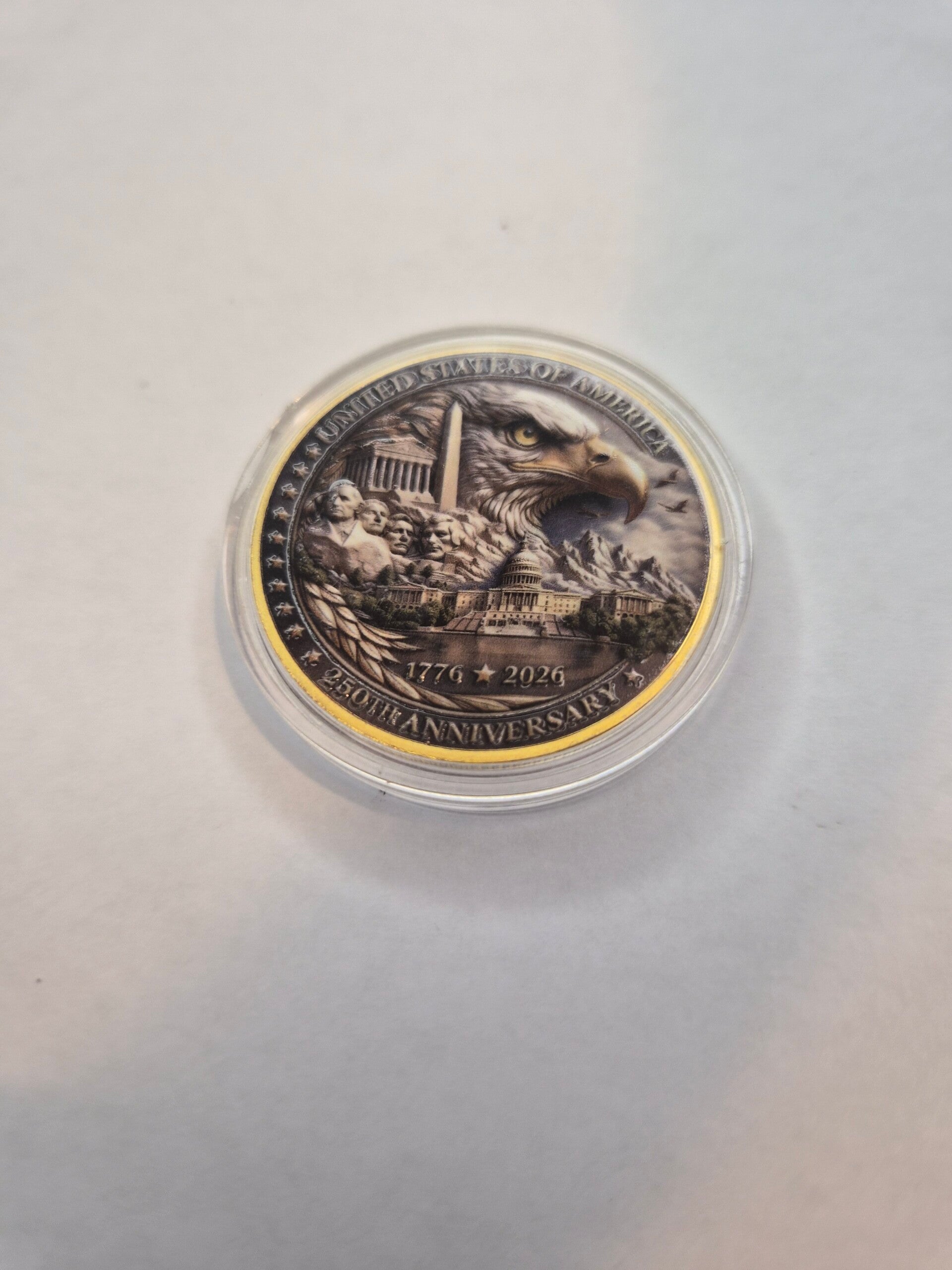 Pièce commémorative 250 ans USA