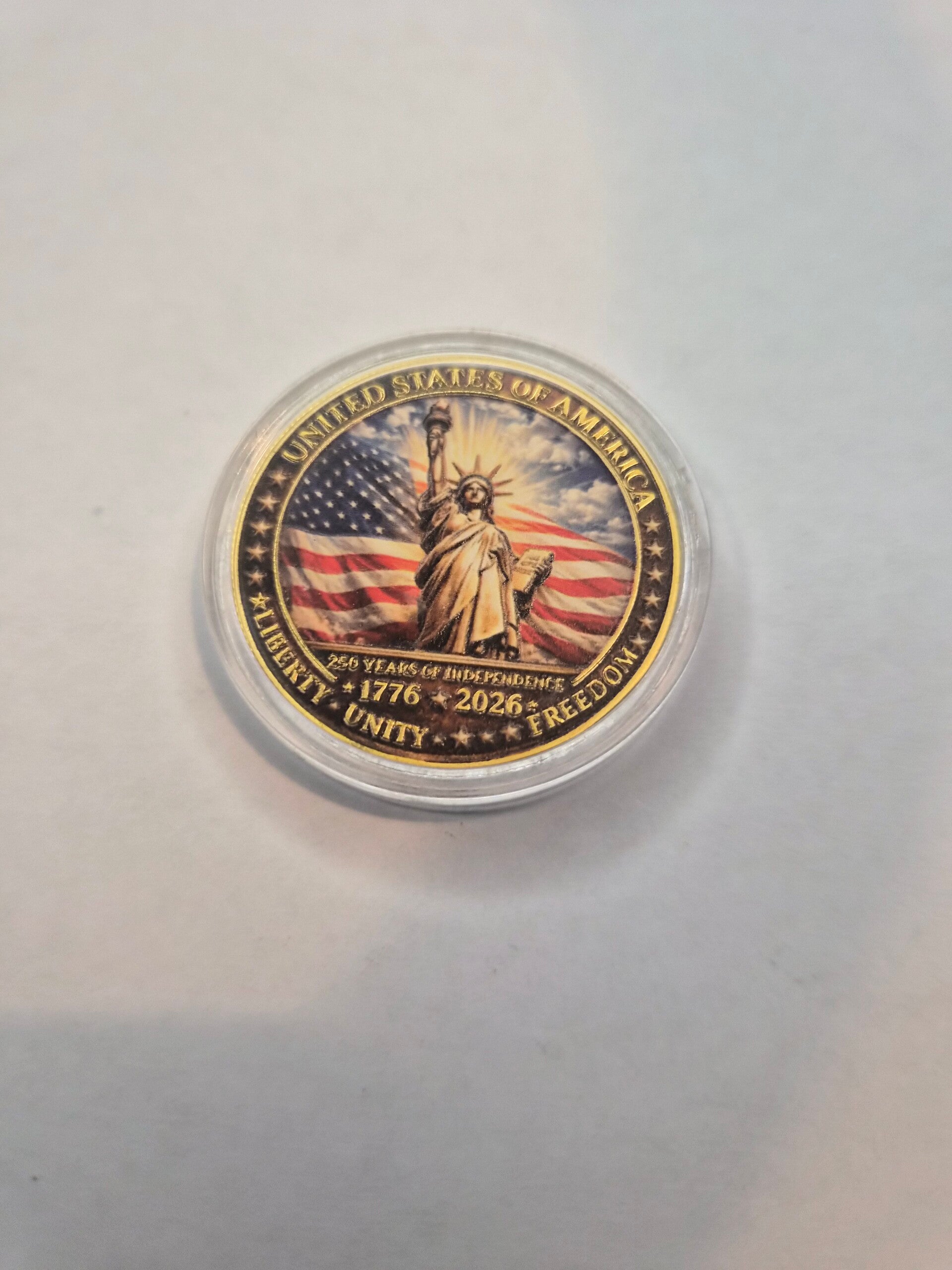 Pièce commémorative 250 ans USA