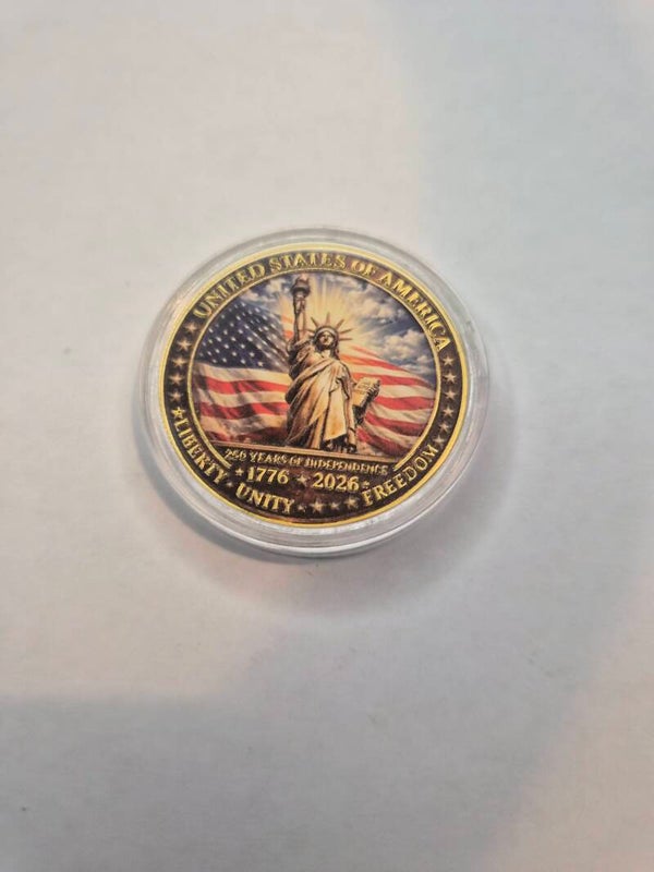 Pièce commémorative 250 ans USA