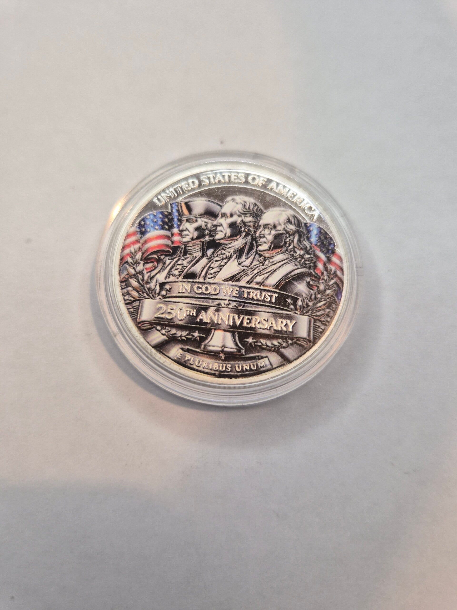 Pièce commémorative 250 ans USA