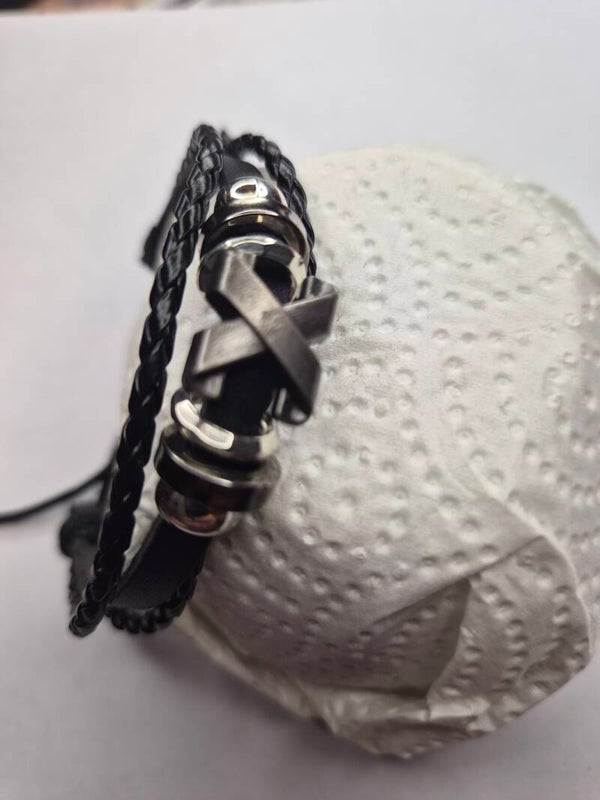 Bracelet noir X