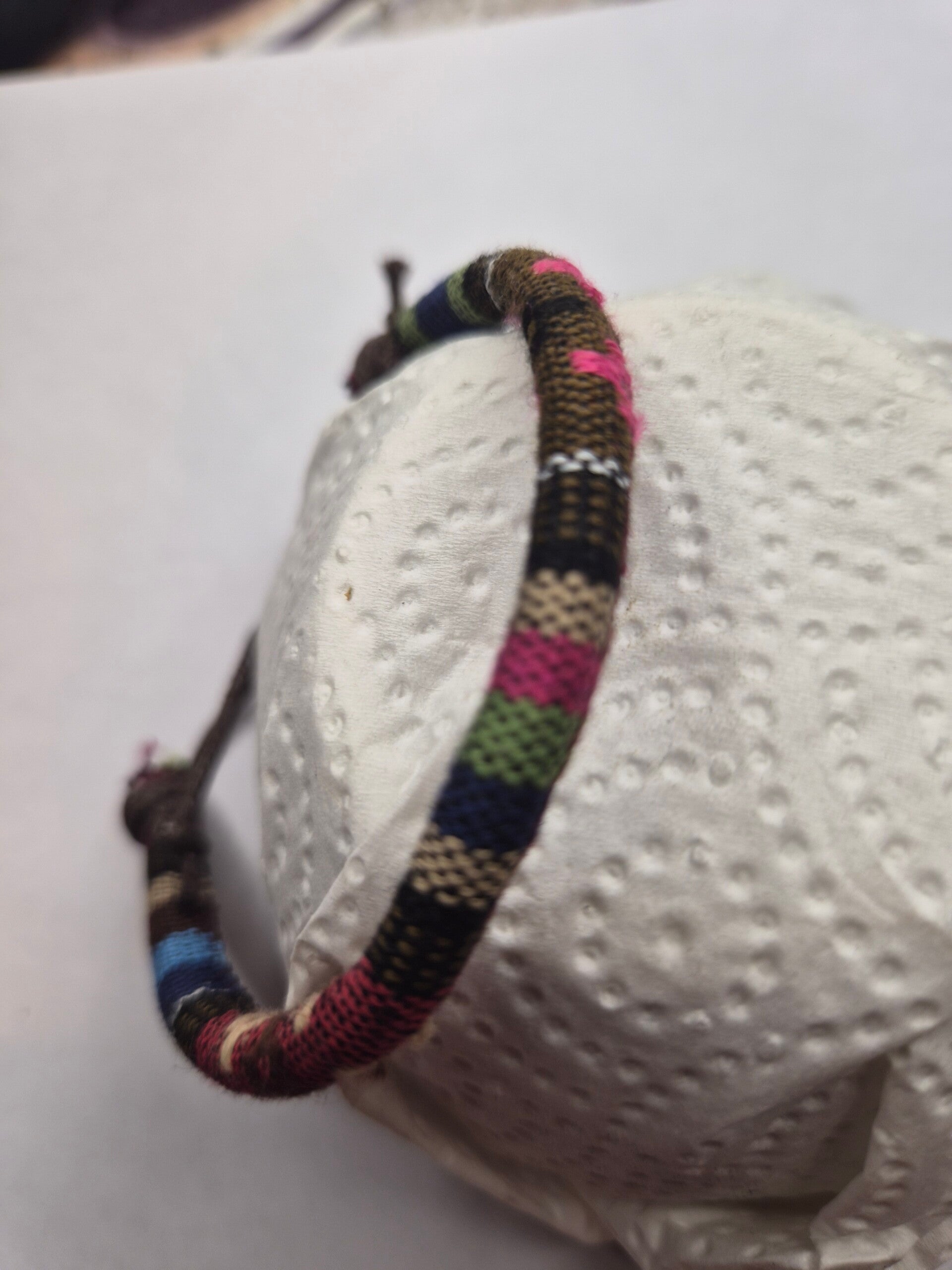 Bracelet tissu multicolor
