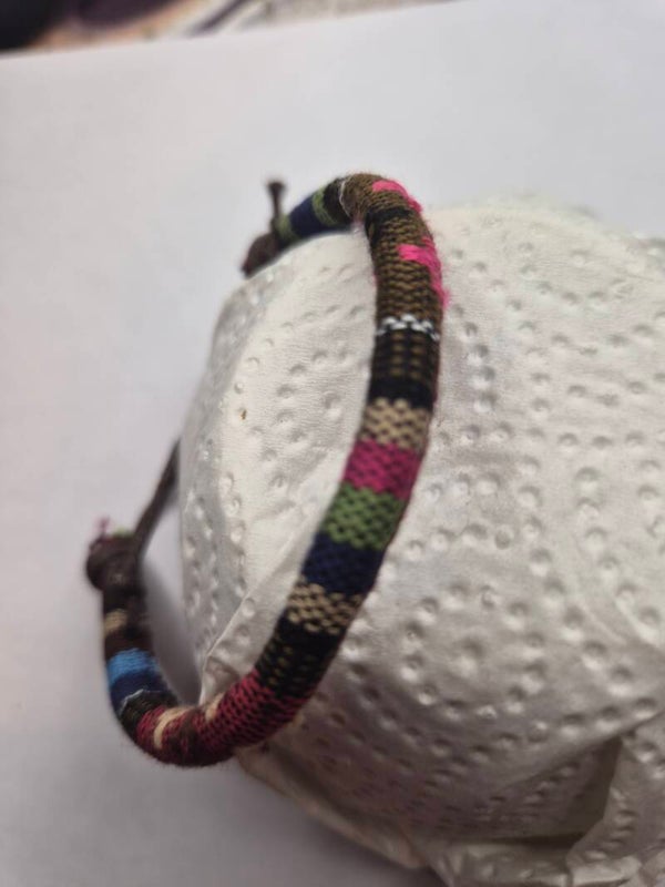 Bracelet tissu multicolor