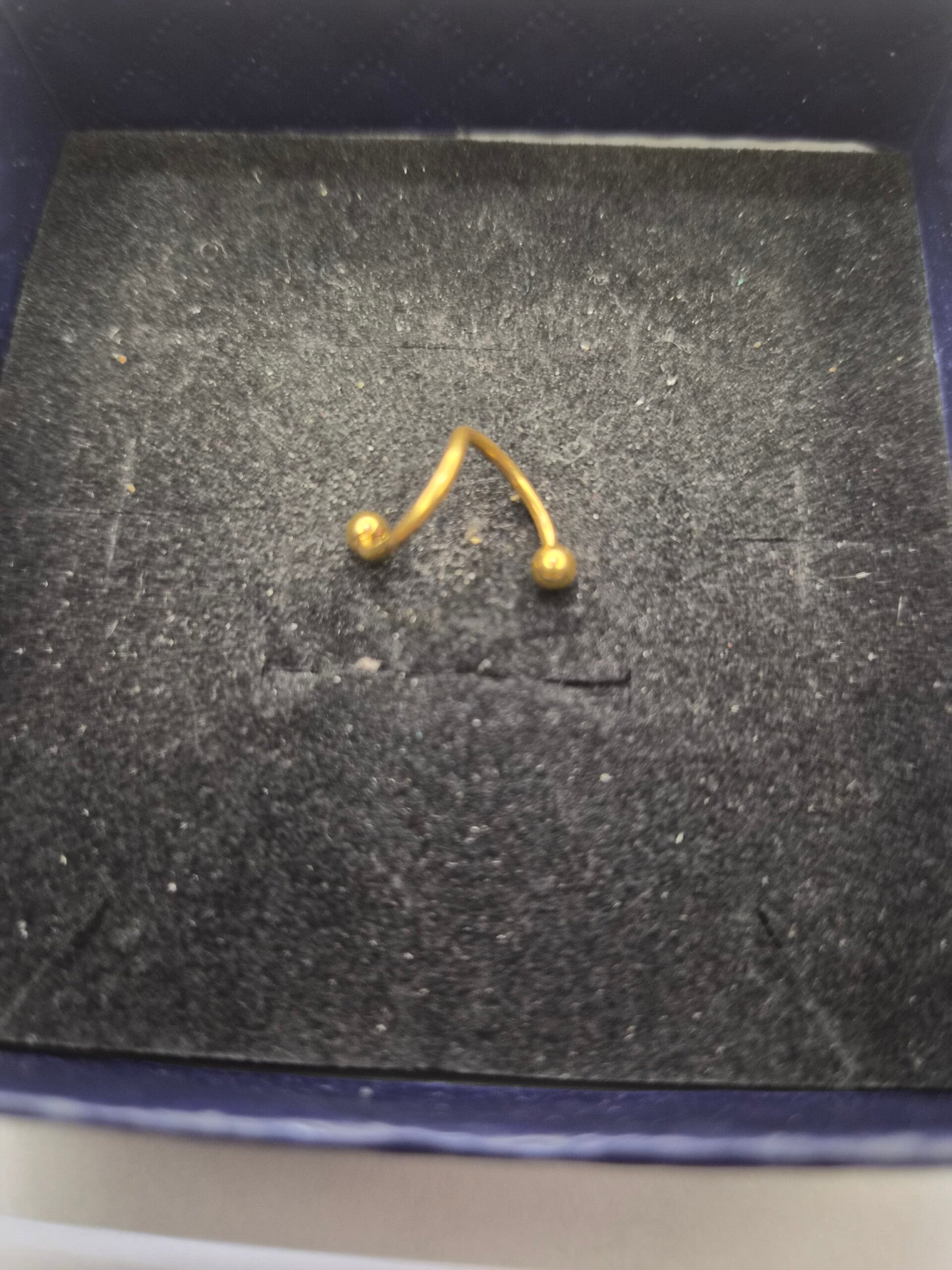 Piercing torsadé