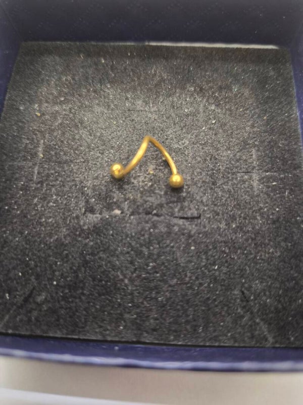 Piercing torsadé