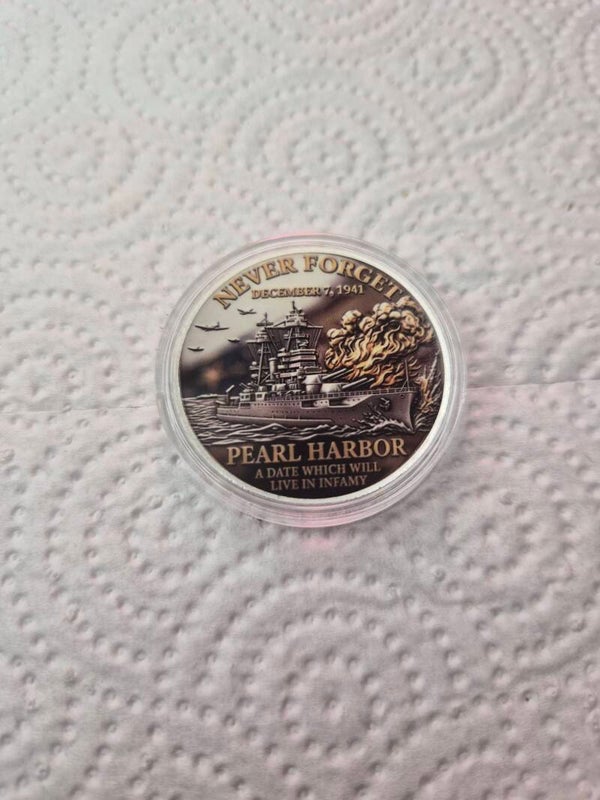 Pièce commémorative Pearl Harbor