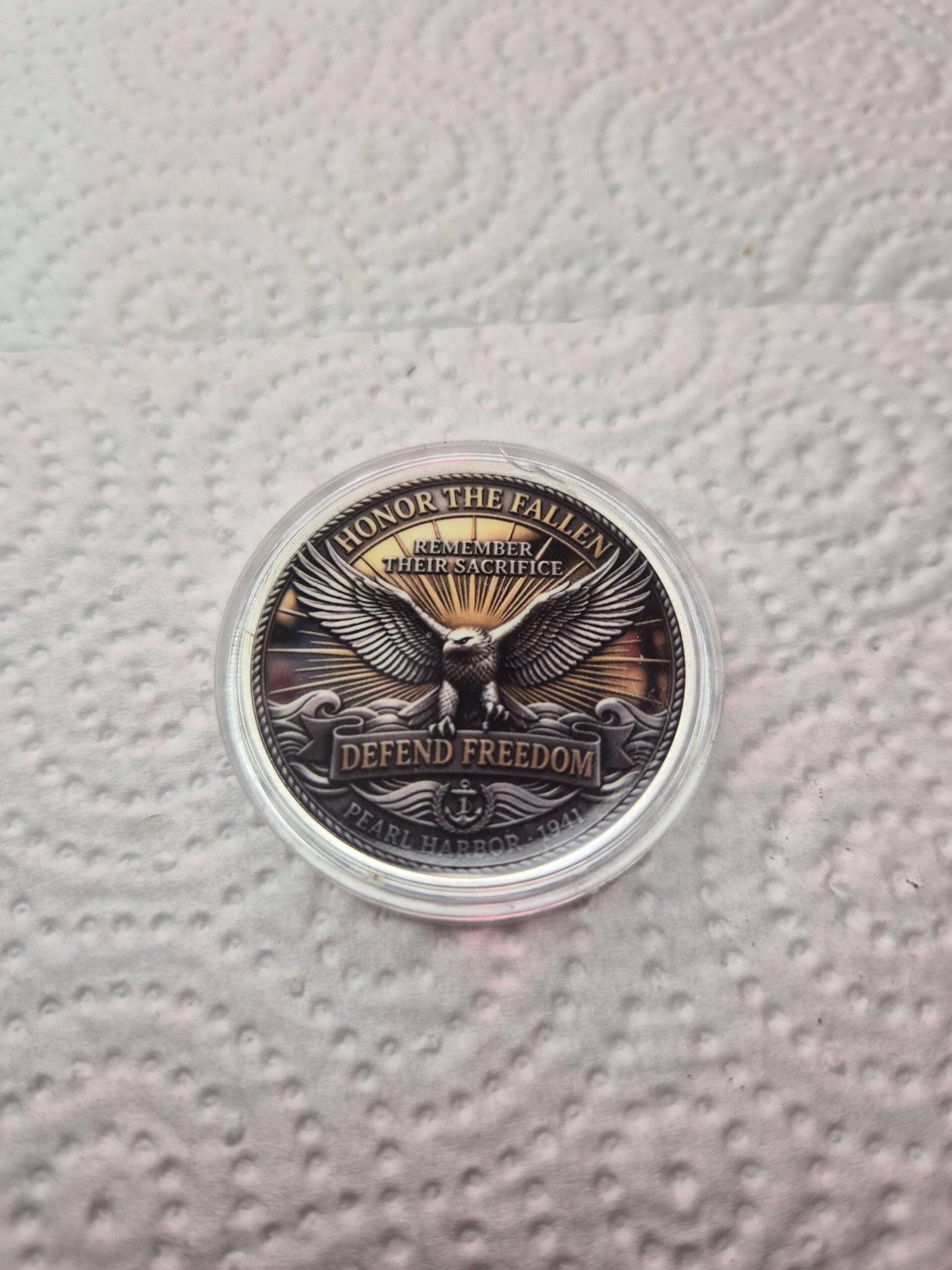 Pièce commémorative Pearl Harbor