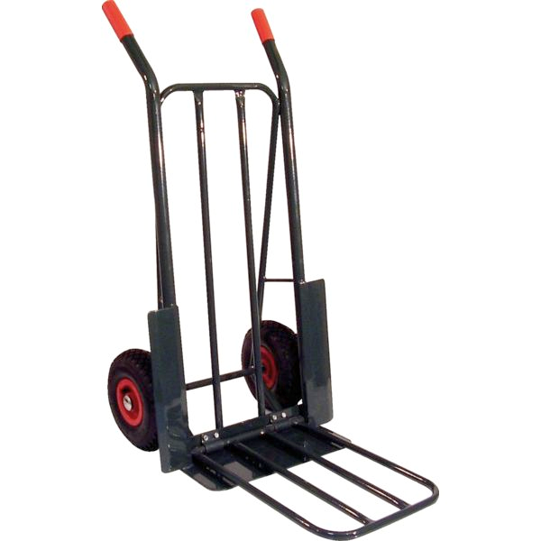 Diable professionnel avec bavette rabattable charge 250 kg