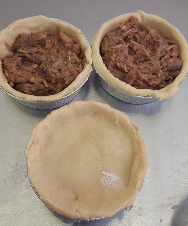 Vegan Jack N Shroom Pie