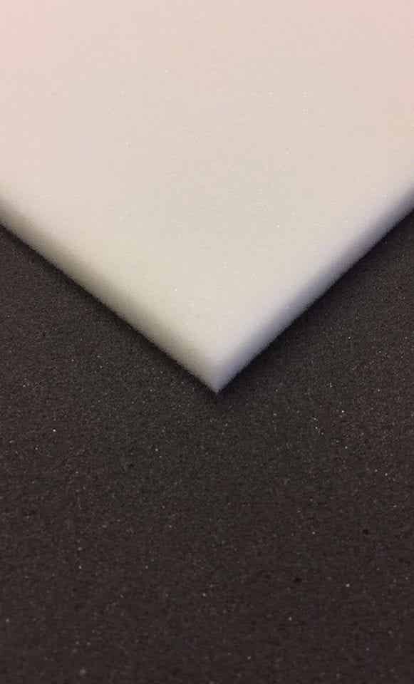 Polyetherschuim 125x200 1cm dik