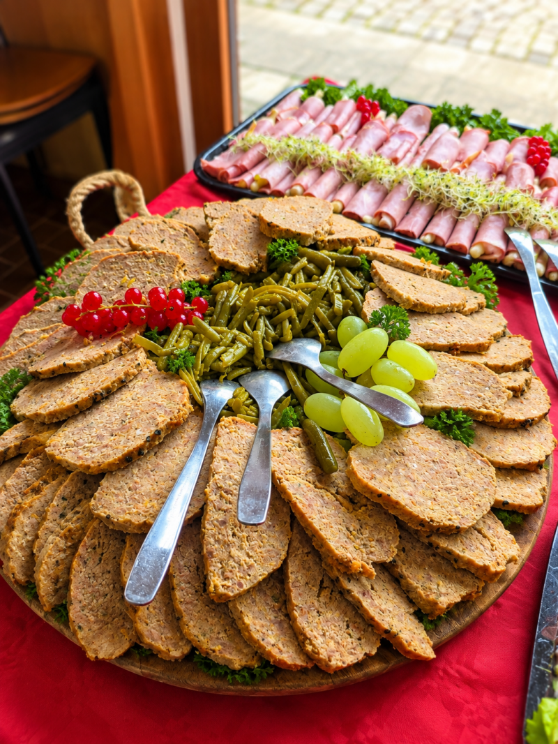 huisgemaakt gehaktbrood koud buffet anneke panneke